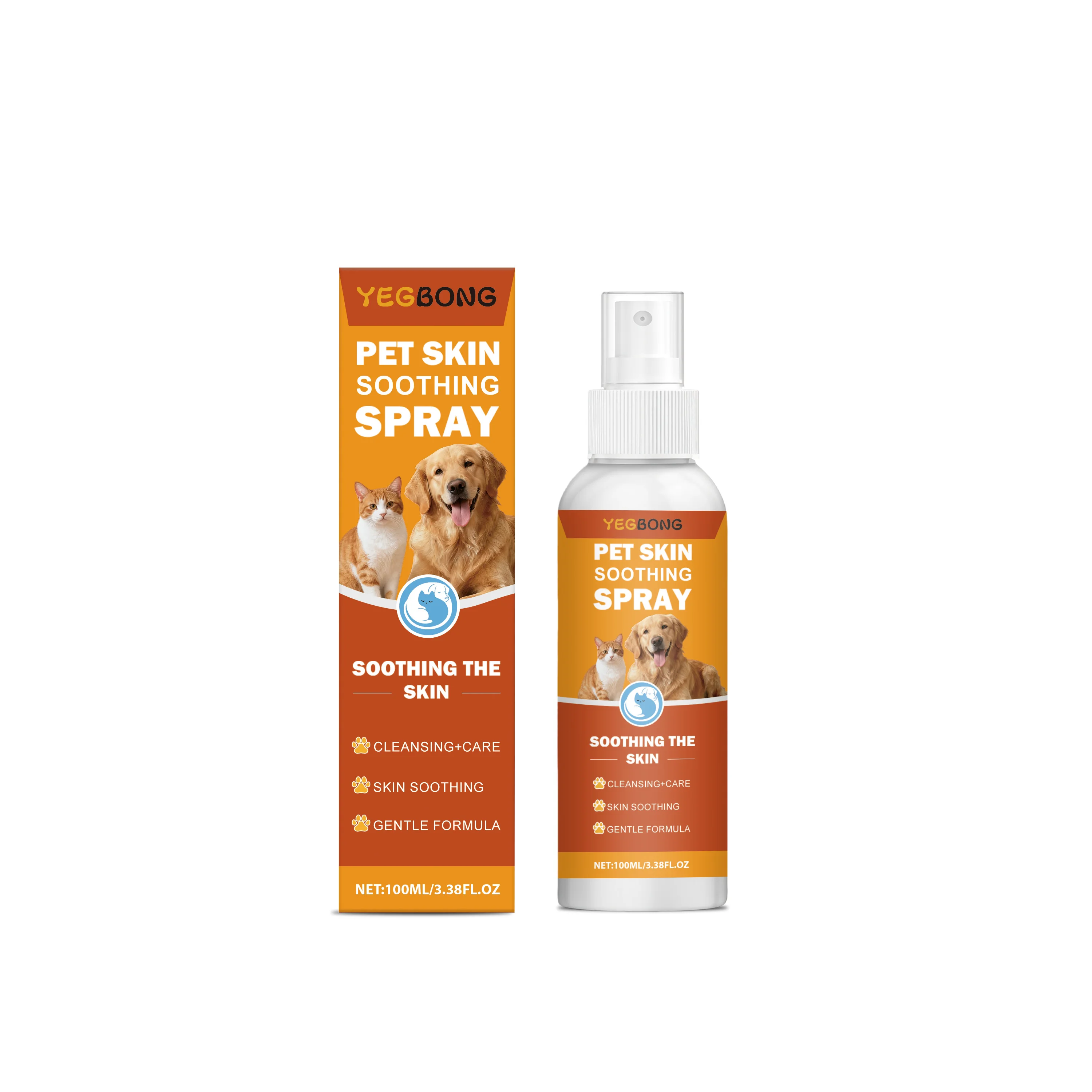 Picture 3: Pet Skin Care Spray - Gentle Formula Cleanses Relieves Skin Discomfort Ensures Comfort Daily Use All-Purpose Pet Grooming
