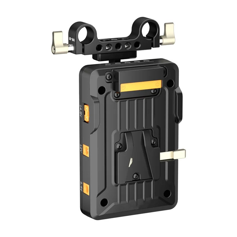 -A96Z V-Lock Plate Adapter For Standard V Battery With VP1 V-Mount Plate, PD 14.8V,15MM Rod Clamp For Videography