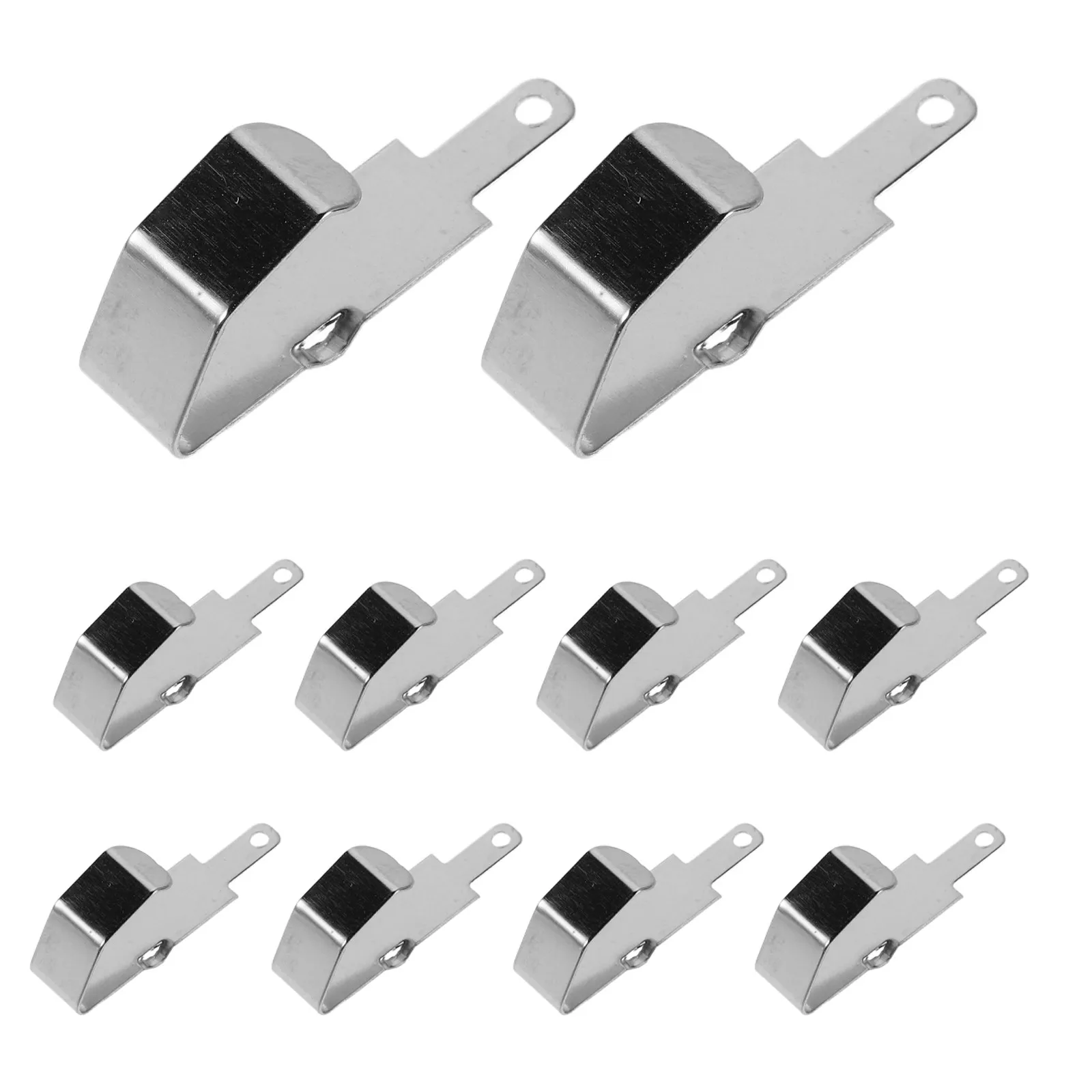 10Pcs Battery Spring Contact Plate High Conductivity Battery Terminal Pad Replacement for Remote Control DIY Repair Device