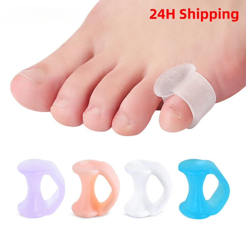 Protecteur de soins des pieds en silicone Orth4WD, produits de pédicure, hallux valgus, 2 pièces = 1 paire