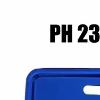 Colorful Aluminum Alloy License Plate Frame For LTO 235x135mm New Design Protector Cover For Motorcycle /Vehicle Scooter
