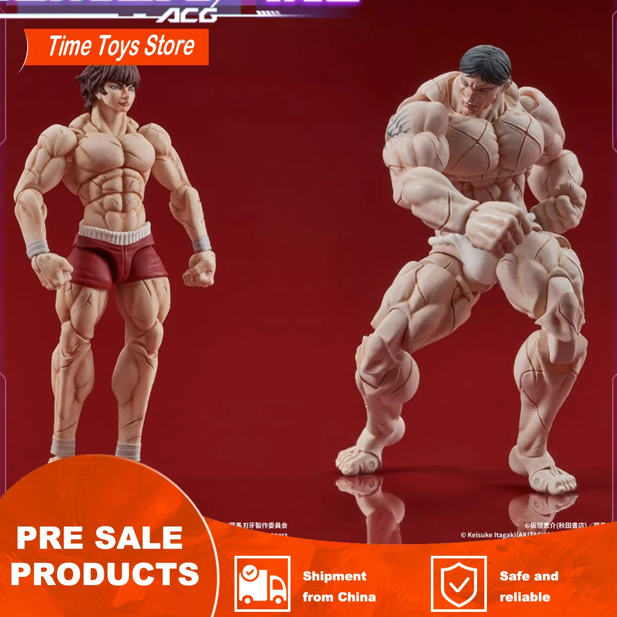 Preventa Storm Toys Hanma Baki figuras de acción KAORU HANAYAMA figuras móviles coleccionables Anime Mini juguetes de alta calidad regalos