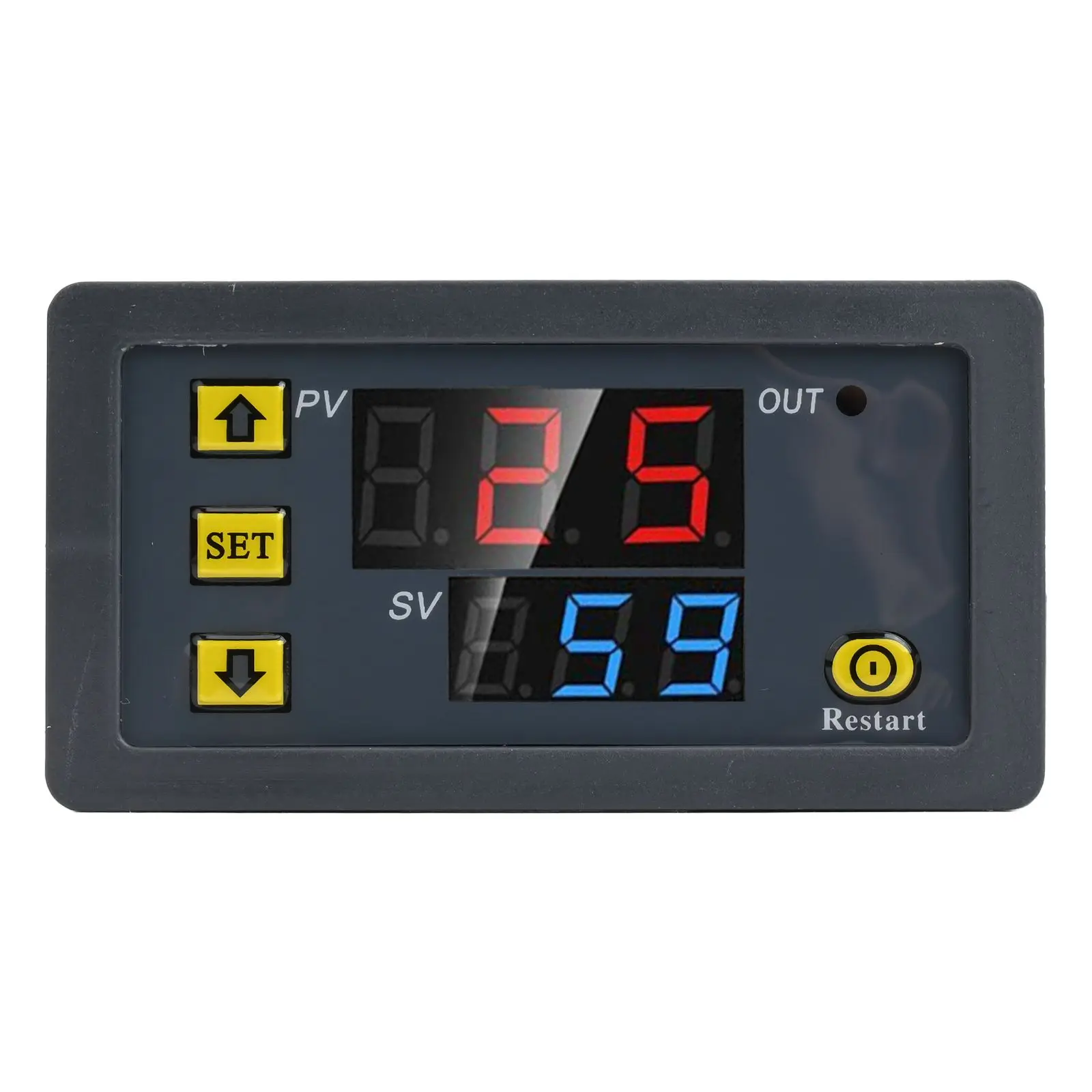 Digital Delay Timer Relay with LED Display for Industrial Timing Applications DC12V 24V AC110V 220V Adjustable Time Range