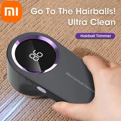 XIAOMI eliminador de pelusas para ropa, eliminador de pellets de pelusa eléctrico portátil, pantalla LED recargable para afeitadora de ropa, eliminador de pelusas