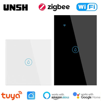 Tuya EU US WiFi Zigbee Smart Water Heater Boiler Switch 40A 8000W Air Conditioner Switch Works With Alexa Alice Google Home