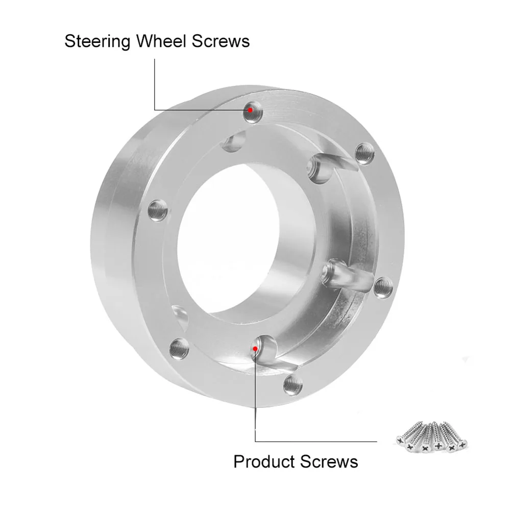 ASMA-For Logitech G29 G920 G923 13/14Inch Steering Wheel Adapter Plate 70Mm PCD Racing Car Game Modification