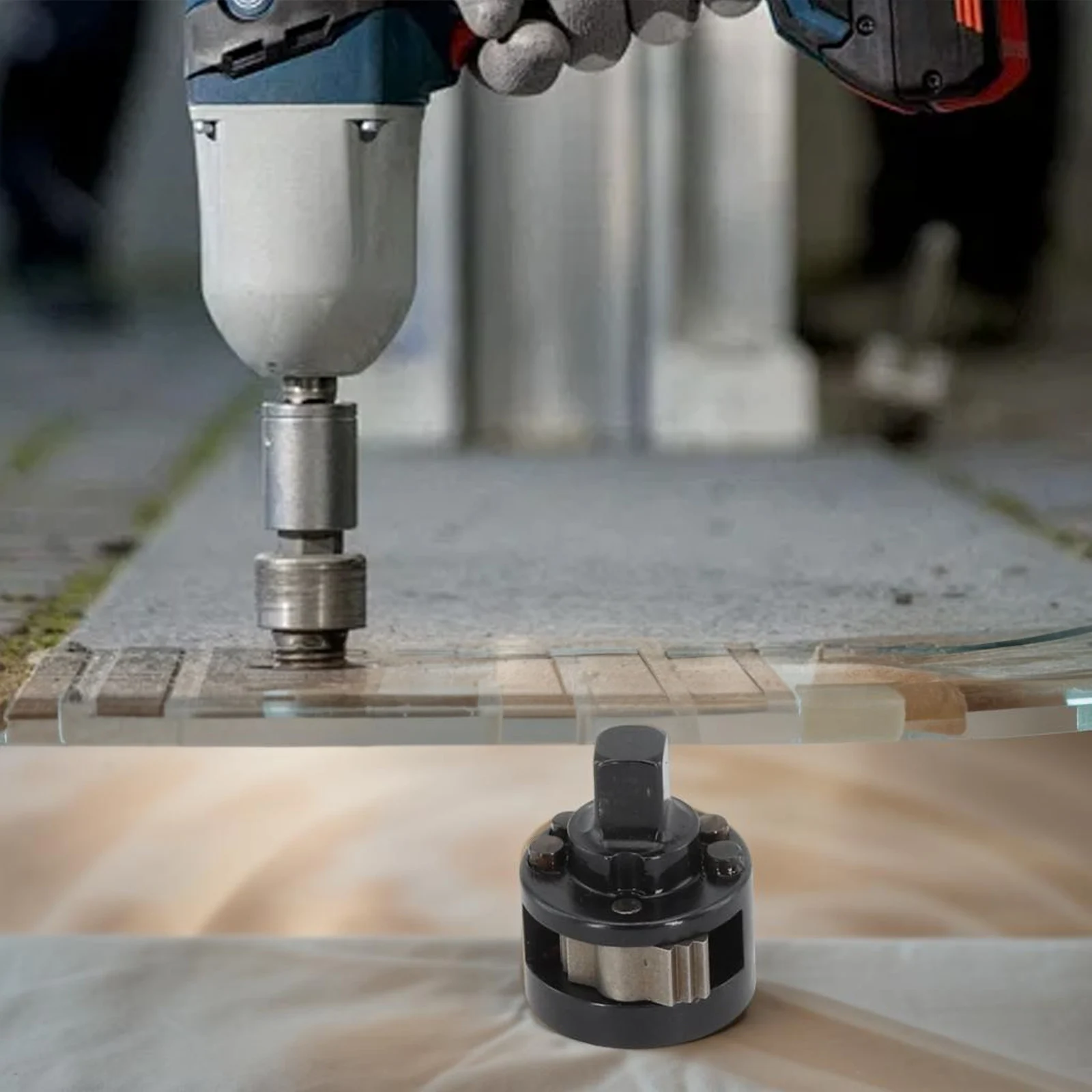 Cordless Ratchet Anvil 1 4 Inch Drive Ratchet Head Anvil Easy To Install Metal Material Repairs Broken Drive End