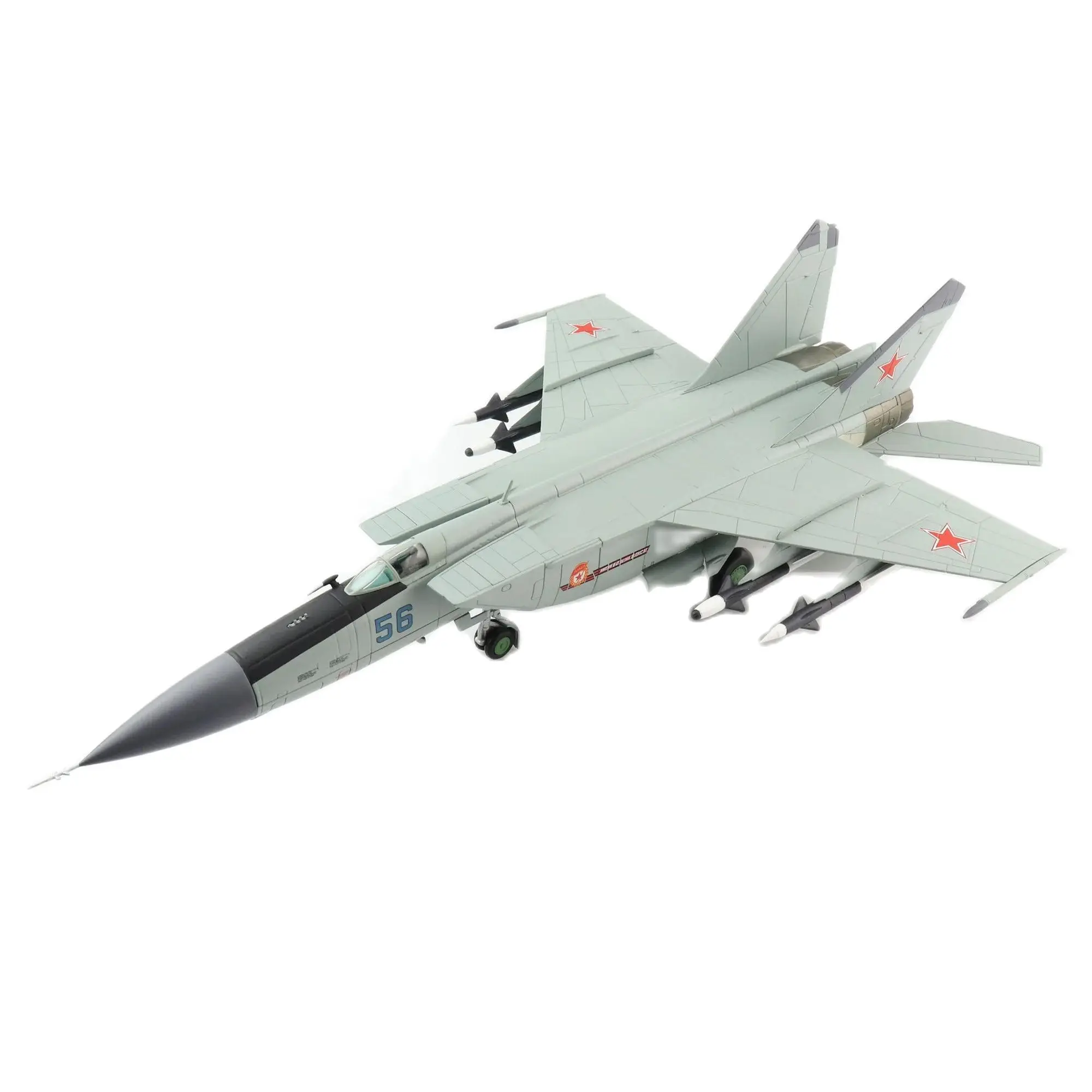 

Die cast MiG-25PD Fighter jet Alloy Plastic Model 1:72 Scale Toy Gift Collection Simulation Display Decoration for Men's Gifts