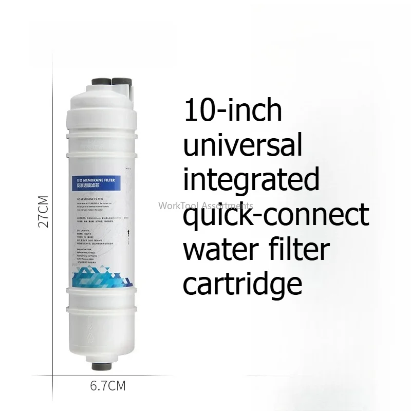 27cm Block Carbon Filter Cartridge 67mm OD Korean Quick Connect CTO Activated Carbon Water Filter Replacement For ROwater filter