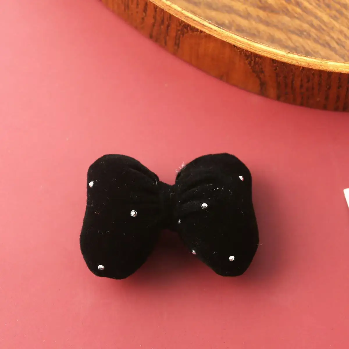 

500 шт., головные уборы с бантом из искусственного меха, аксессуары для детей, Рождественская, новогодняя коллекция, сделай сам, сумка для одежды, фурнитура, оптовая продажа