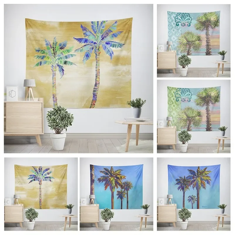 Modern Wall Decoration Aesthetics Home Hawaii Tapestry Rural Nostalgia Hanging Large Fabric Autumn Bedroom Hanging Fabric