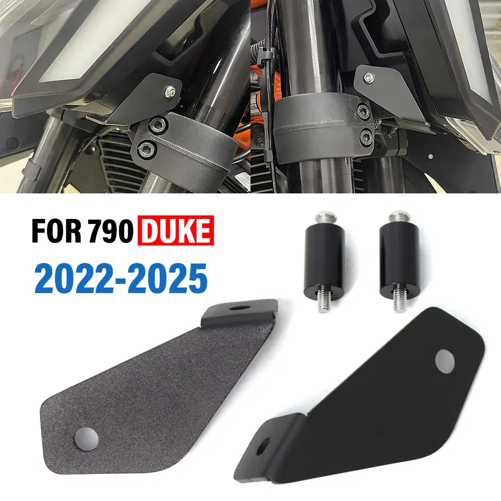 

Держатель для переднего прожектора мотоцикла, противотуманные фары, скрытый монтажный кронштейн, подставка для 790 Duke 790 Duke 790 Duke 790 2025