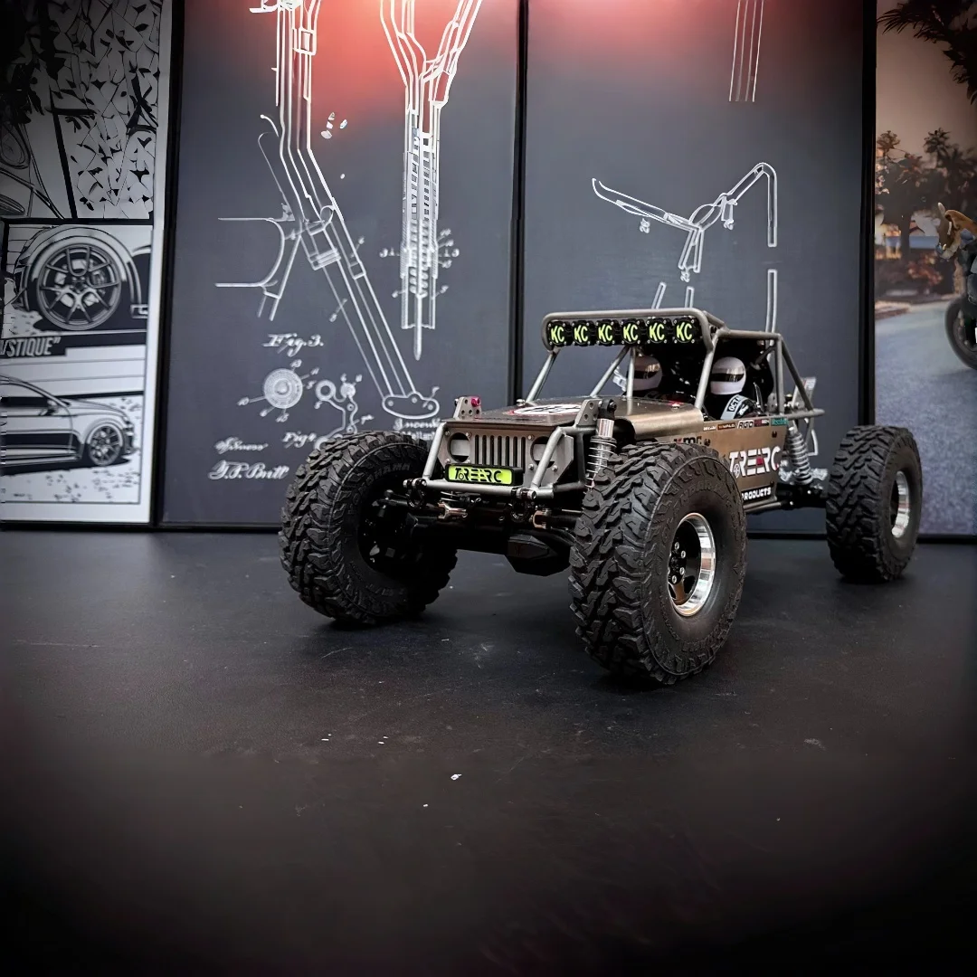 Compatible with VP OPTIC H10 Titanium Alloy TC4 Welded cage 1/10 Tube Frame Rock Crawler Chassis - VP H10 Upgrade Parts