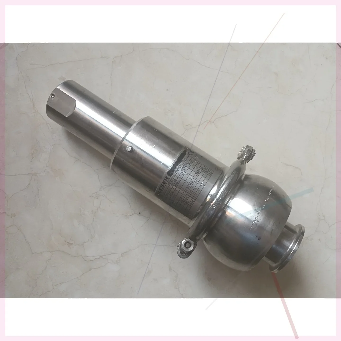 

LESER Germany Les original imported sanitary quick safety valve 4834.7712 4834.7718
