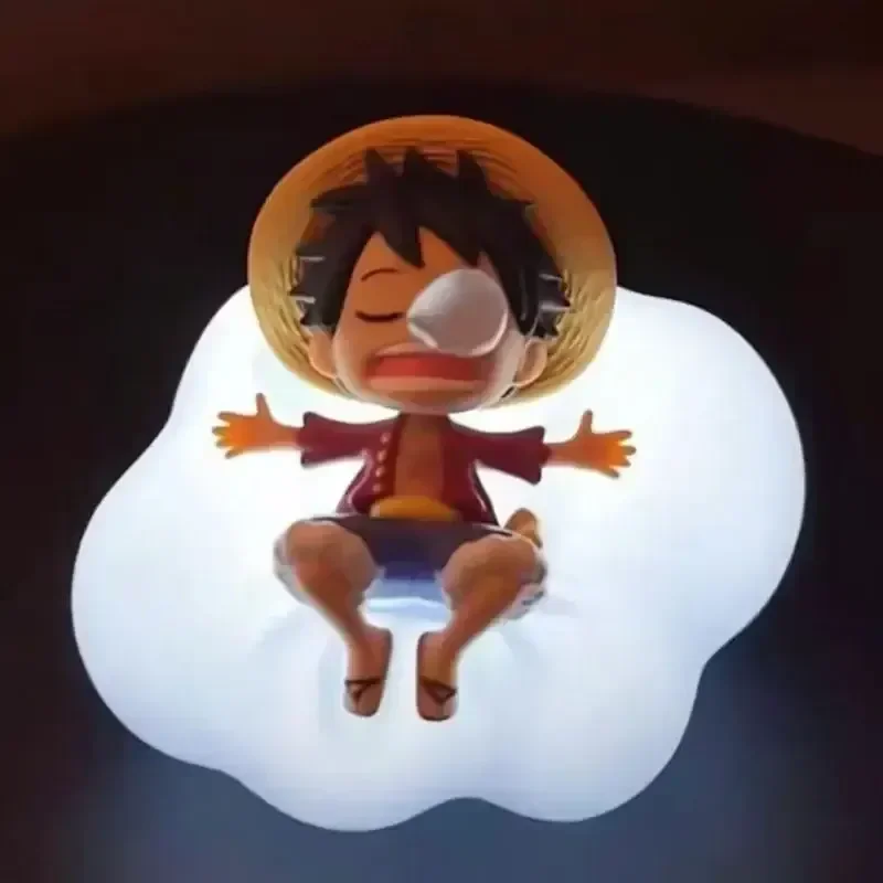 Anime One Piece Blind Box Series Night Light Toys Luffy Zoro Nami Sanji Chopper Figures Sweet Dream Led Mystery Box Ornament Toy