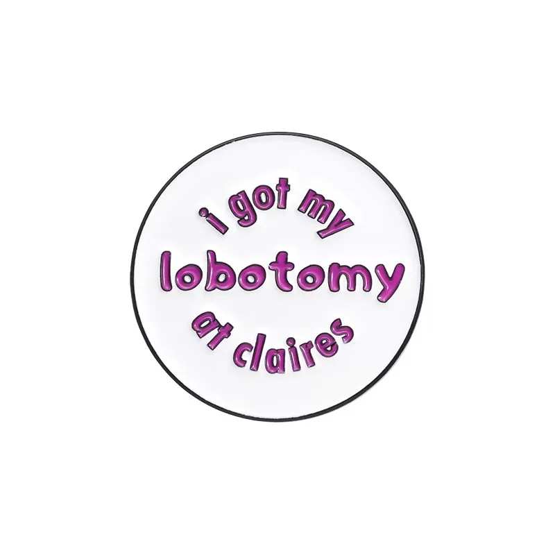 Lustige humorvolle Satz Emaille Pins kreative geometrische positive Zitate Broschen Revers Abzeichen Modeschmuck Geschenke für Freunde