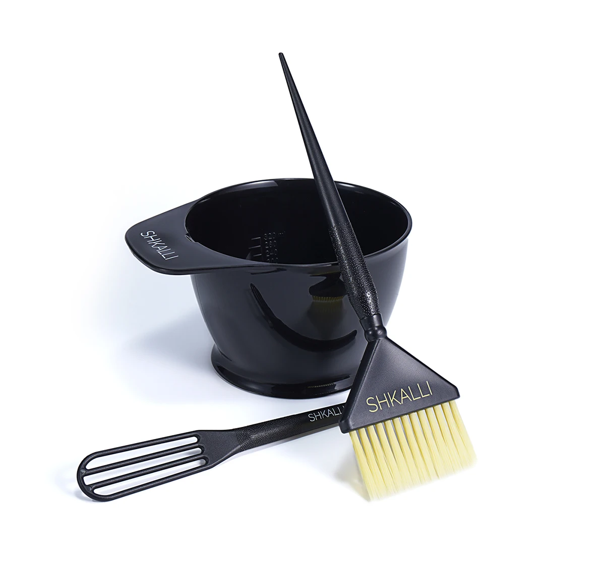 SHKALLI Professionelles Haarfärbeset: Große Färbeschale, breiter Pinsel und Mini-Rührstab für Salon-Perfekte Ergebnisse – Detail 15