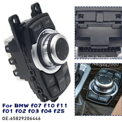 10pin Media Multifunctional Button Switch Controller 65829206446 Multi Media Control Knob for BMW F07 F10 F01 F02 65829206444