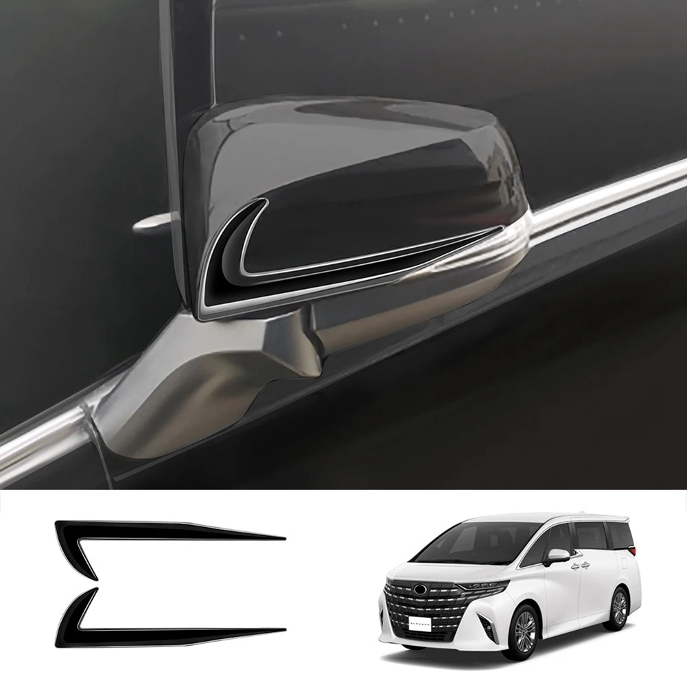 

High Quality Car Side Rearview Mirror Trim Strip Rearview Mirror Cover Trim For Toyota ALPHARD VELLFIRE 30 Series 2016-2022