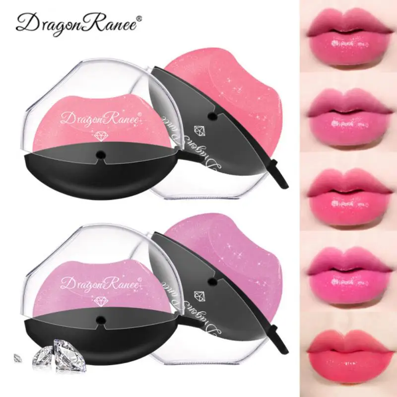 Diamond Lip Balm Not Easy To Fade Waterproof Lipstick Long Lasting 9 Colors Color Changing Lipstick Pearl Glitter Lipstick