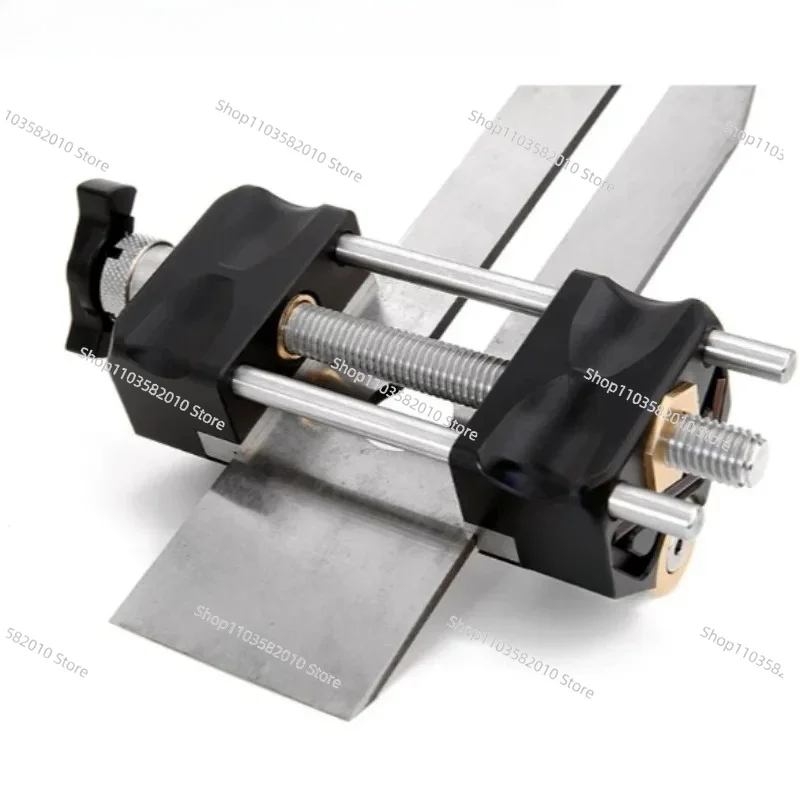 Woodworking Fixed Angle Sharpening Jig, 3-Piece Manual Chisel & Planer Blade Positioner (HD-34)