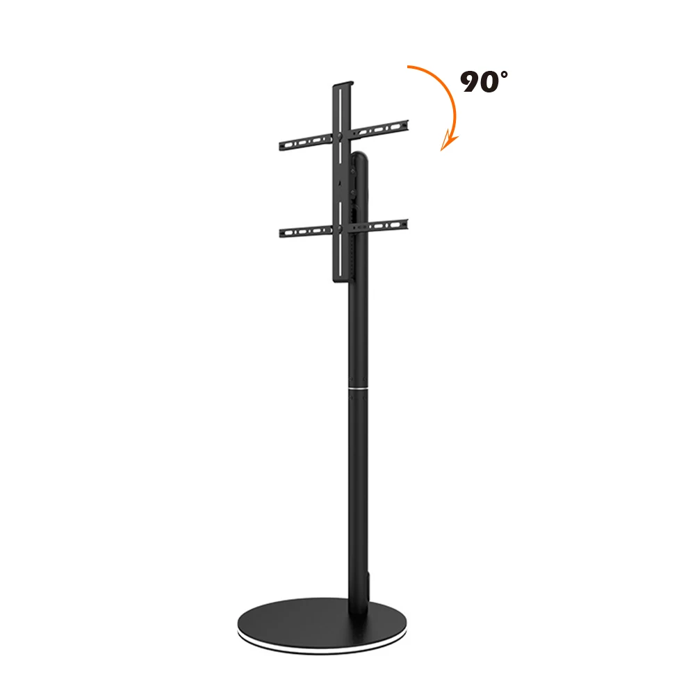 

Charmount Manufacturers Supply TV Stand Flat Screen TV Fitness Conference Office Live Streaming Mobile TV Floor Stand with Light