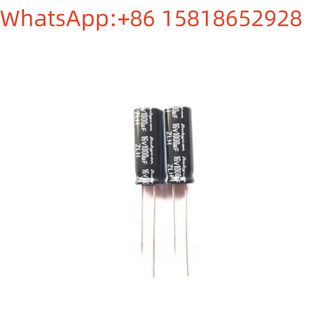 

20 шт. 16V1000UF 8X20 Ruby ZLH серия высокочастотные электролитические конденсаторы с низким сопротивлением 1000UF16V