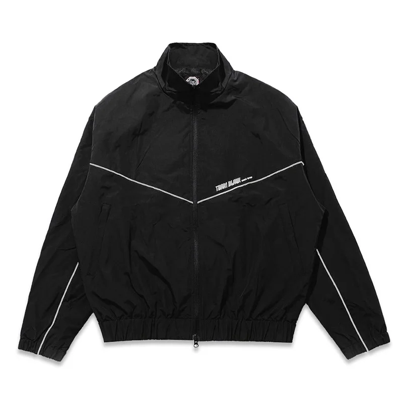 Korean Manhwa Jinx Team Black Windbreaker Jacket Men Women Sports