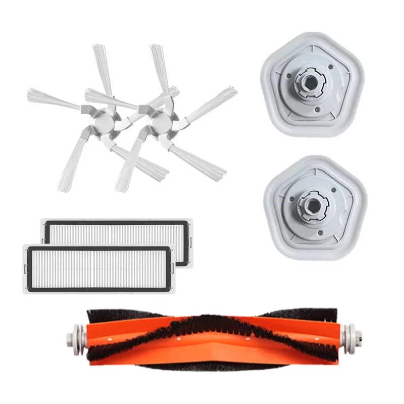 لملحقات المكنسة الكهربائية Dreame Bot W10 W10pro، فرشاة جانبية رئيسية، فلتر HEPA، استبدال أجزاء قماش الممسحة