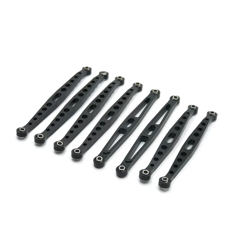 โลหะอัพเกรดการปรับเปลี่ยนคงที่ Tie Rod สำหรับ HuangBoToys 1/10 ZP1001 ZP1002 ZP1003 ZP1004 RC รถอะไหล่