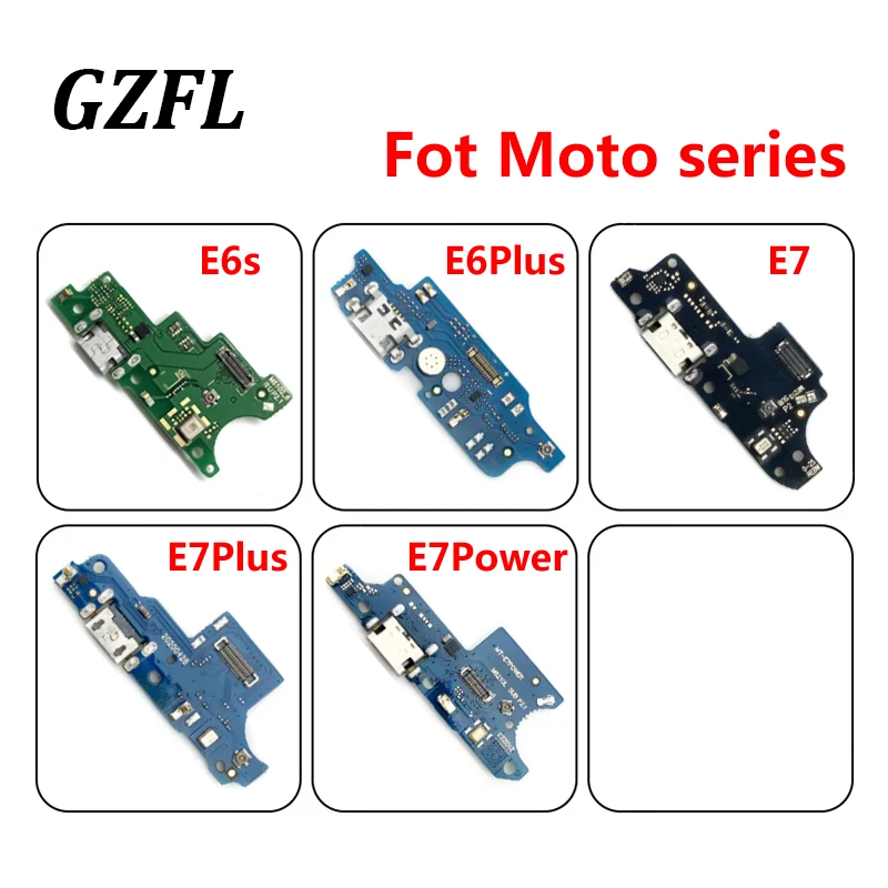 

100% New For Moto E6 E6s Plus E7 Plus Power USB Charger Port Dock Connector Charging Board Flex Cable