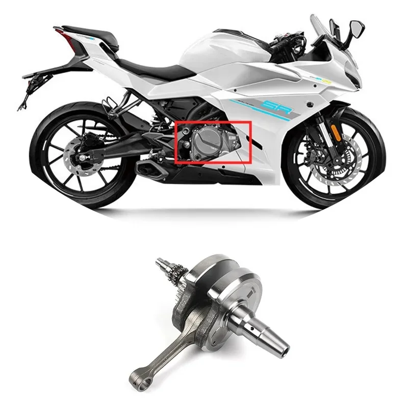 For CFMOTO 250SR Crankshaft Assy Crank Connecting Rod Sub-Assembly CF Moto 250SR 250NK 250SR-FUN CF250-6 Motorcycle Parts