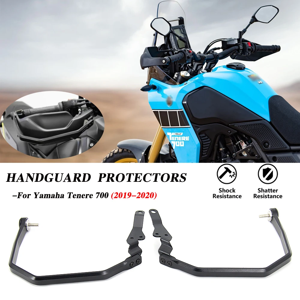 

NEW Motorcycle Accessories Hand Guard Protector Handle Crash Bar Protectors Kit FOR Yamaha Tenere 700 2019 2020