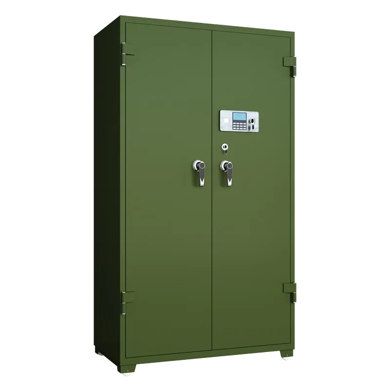 Equipment management safe, electronic double lock smart fingerprint storage cabinet