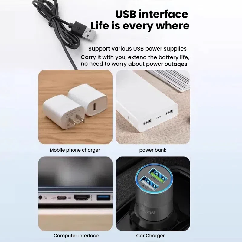 مضخة هواء حوض السمك USB فائقة الصمت مع فلتر الأكسجين الفوار خزان الأسماك الأكسجين المحمول للاستخدام المنزلي والمكتب توفير الطاقة