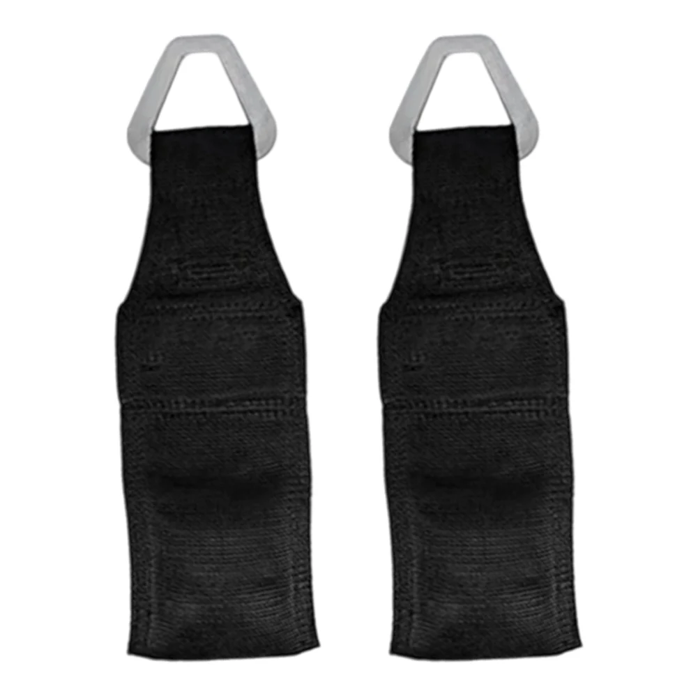 BLACK Bed Anchors Tie Down Straps Cargo Straps Densely Woven Polyester Heavy-Duty Build Quality Locking Design