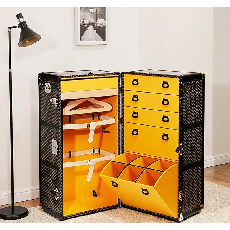 Italian light luxury jewelry cabinet villa home high-end creative box large-capacity storage cabinet