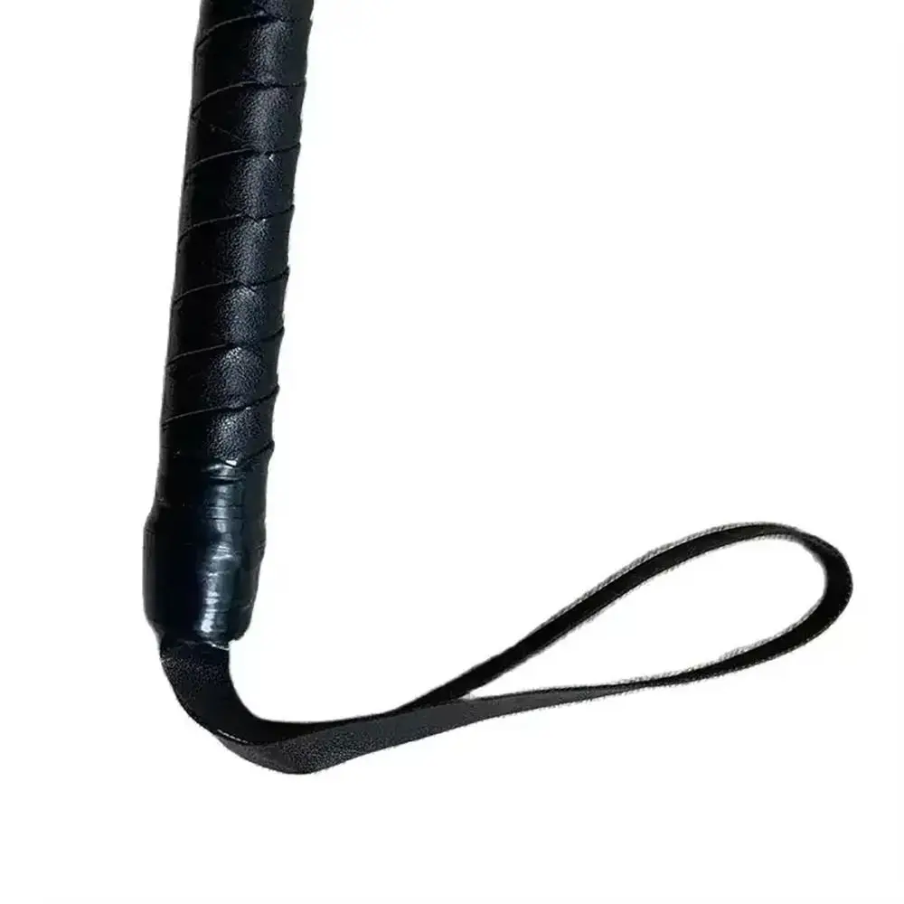 1Pcs Paddles Horse Whip With Handle Portable Equestrian Training Pointer Leather 1.8m Racing Riding Crop for Horse Training