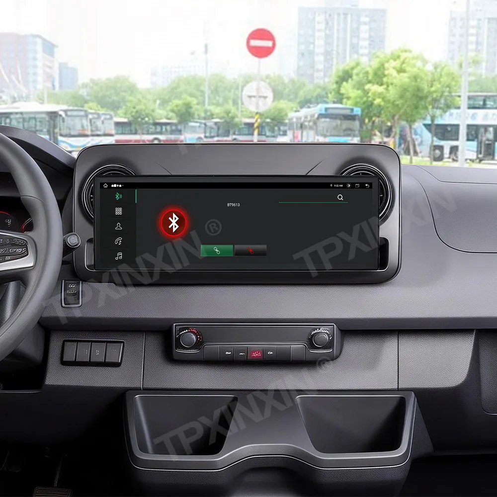 Car Accessories Radio For Mercedes-Benz Sprinter 2018-2026 Android Auto GPS Navigation Multimedia Stereo Receiver Head Unit