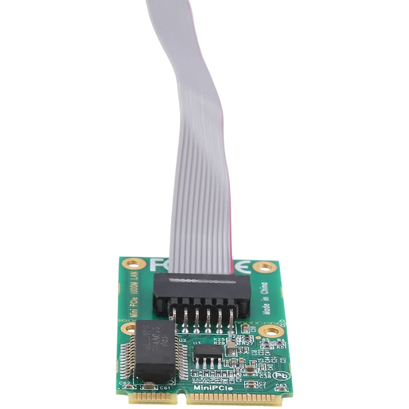Placa de rede com Bent Pin, Gigabit, Porta única, Placa de rede do servidor, GBE Ethernet, RJ45, Chip I210AT