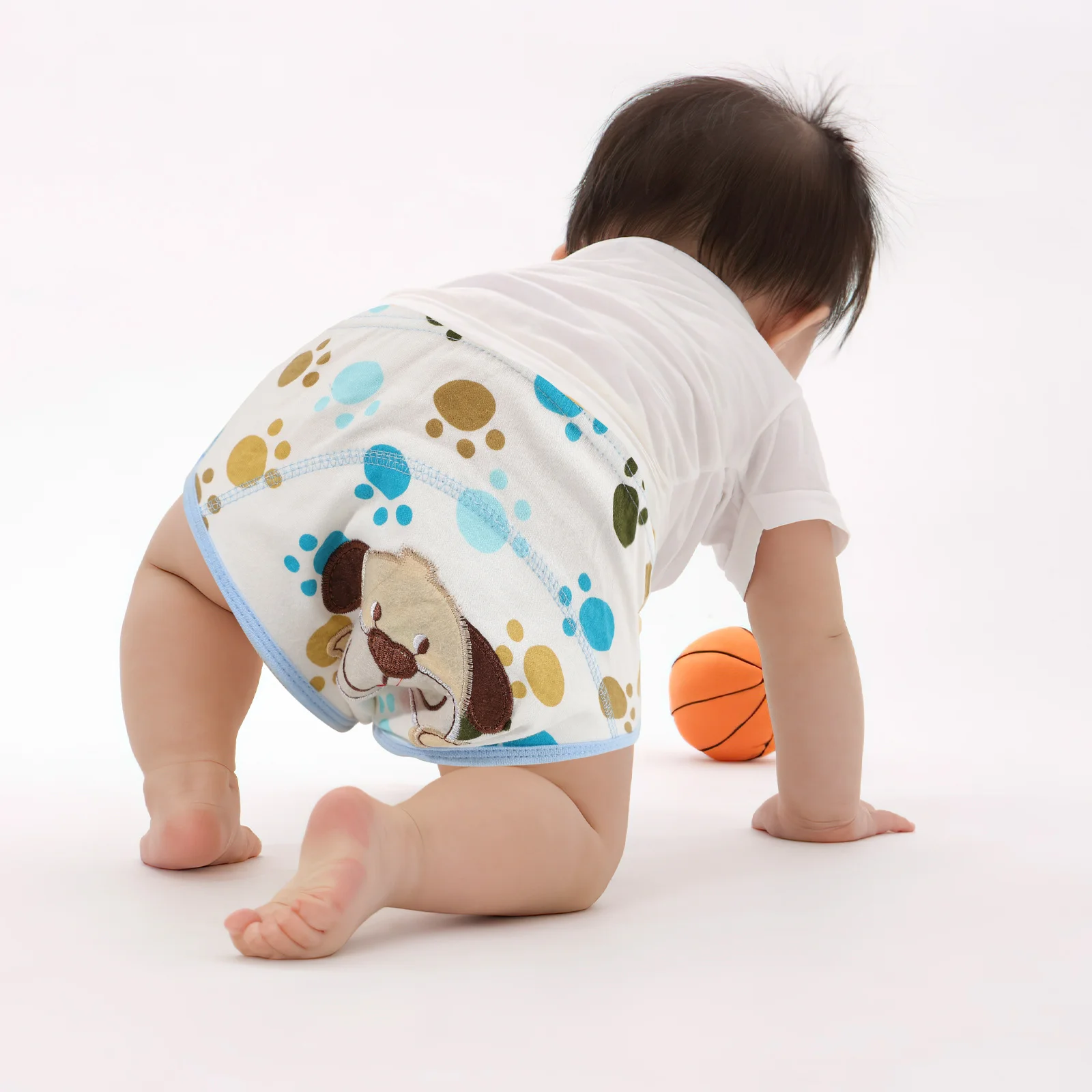 6 pezzi pantaloni da allenamento vasino per bambini biancheria intima impermeabile cartone animato taglia M biancheria intima lavabile pantaloni da allenamento per bambini