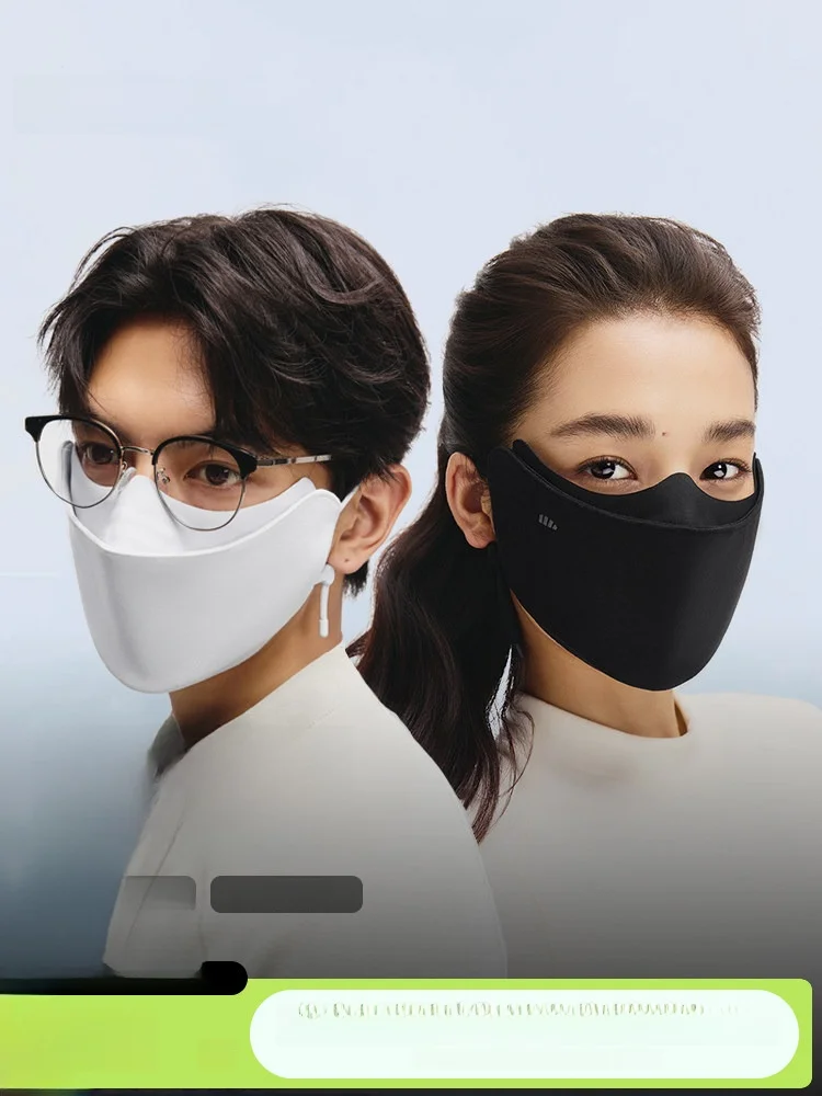 

Warm Fleece Face Mask 3D Stereo Windproof Sunscreen Cycling Men's Winter Face Cover Breathable Comfortable Moisturizing Prote...