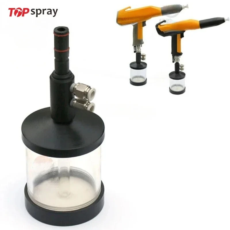 

Topspray NEW The latest powder coating cup hopper A powder coating machine spray gun