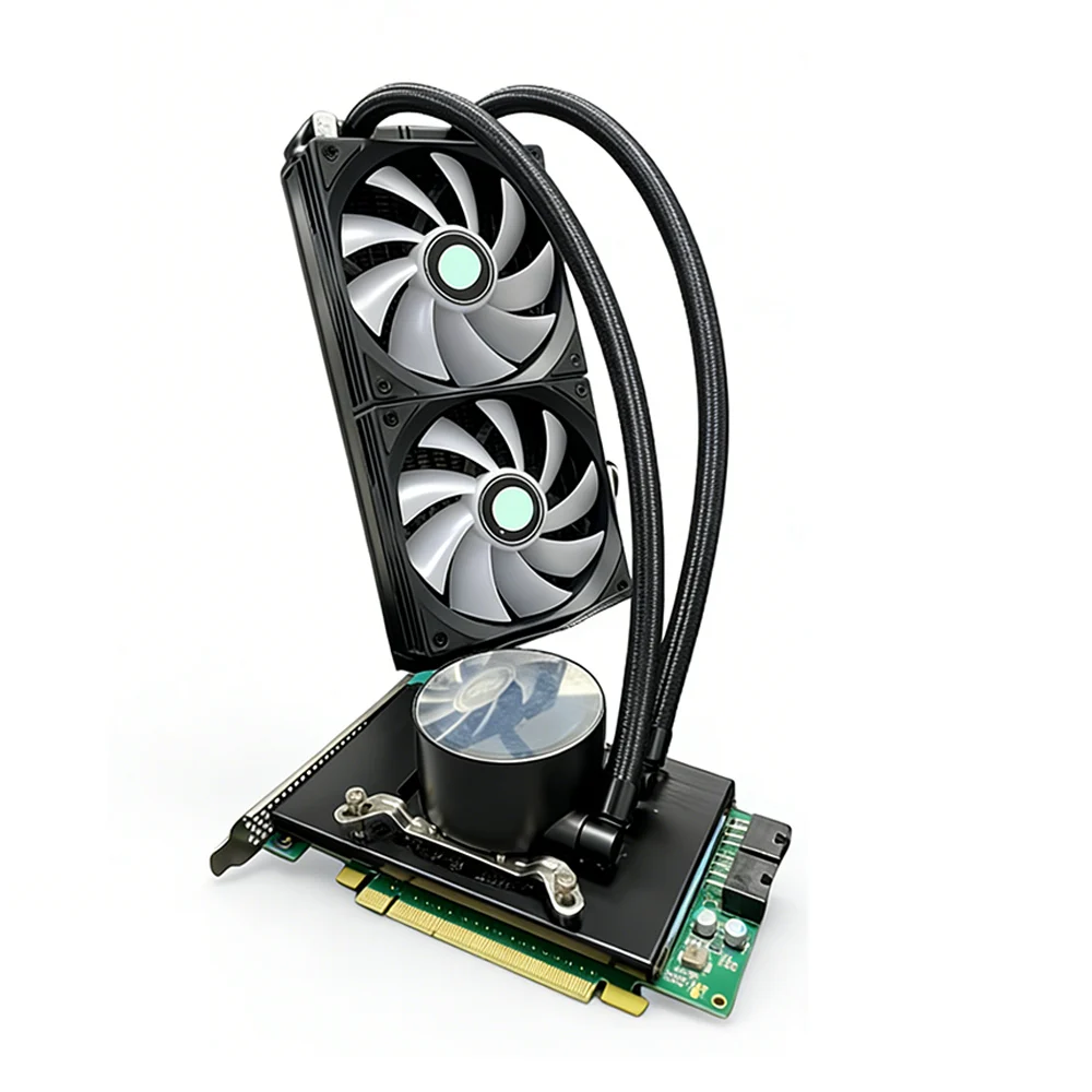 AIO 水冷キット 超静音 NVIDIA Tesla V100 GPU 16GB 32GB 用 優れた