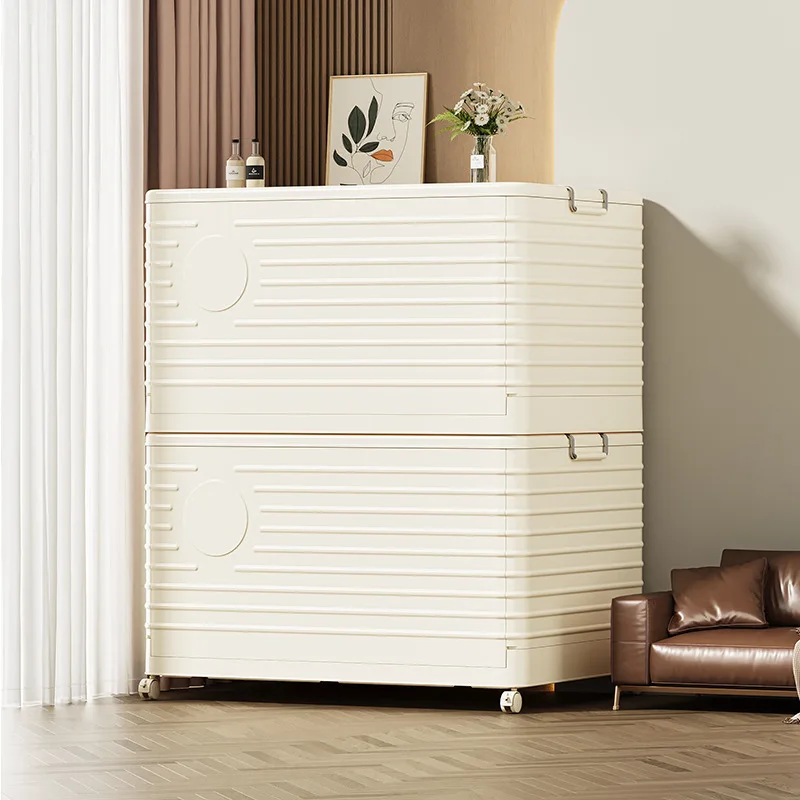Storage box Household large-capacity installation-free foldable thickened finishing box sundries toys clothes books storage box