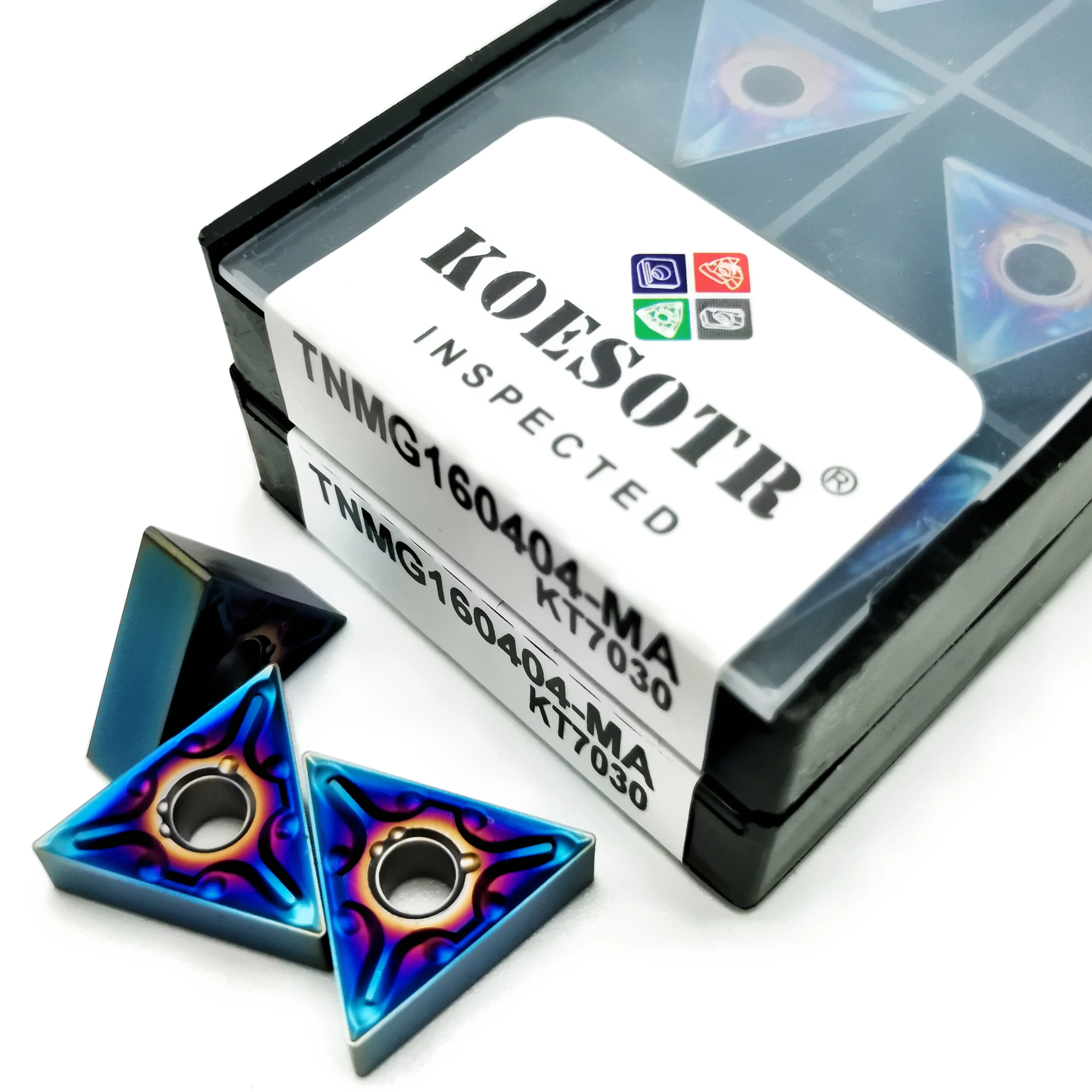 100% عالية الجودة 10pcs TNMG160404 TNMG160408 MA KT7030 مخرطة كربيد إدراج آلة تحكم رقمي بالكمبيوتر أسطواني تحول أداة TNMG1604