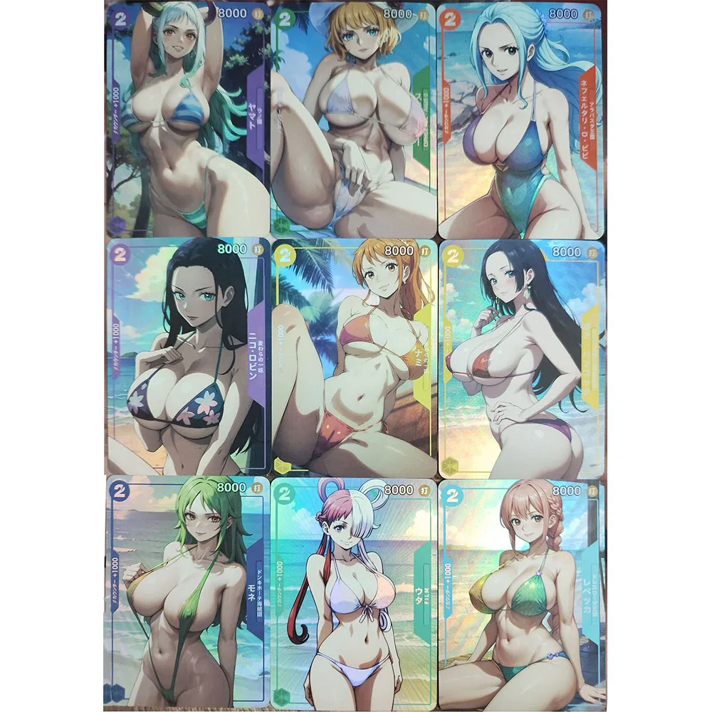 Anime Goddess Story DIY ACG One Piece Cynthia Pokemon Nami Miku Boy Games Toys Collectible Cards Birthday Gifts Board Game