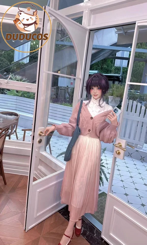 

IN STOCK Waguri Kaoruko Cosplay Costume Anime The Fragrant Flower Blooms with Dignity DUDU-R Women Suit Halloween Cosplay