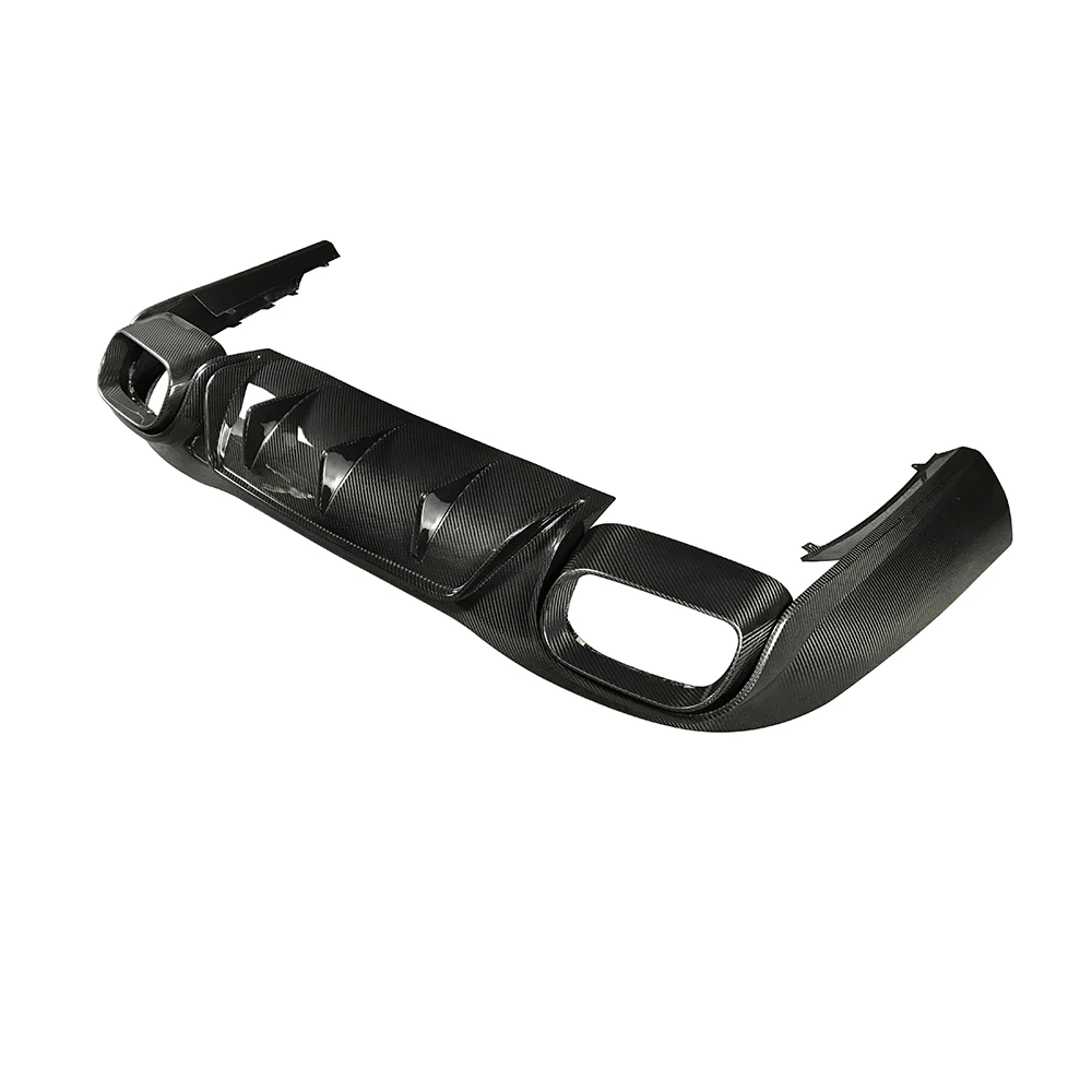NEW B Style Carbon Fiber  Rear Bumper Lip Car Bumper Diffuser for Mercedes AMG GT50 GT53 Bodykit