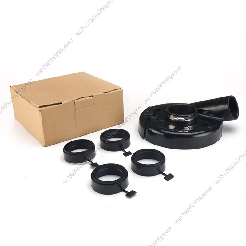 7 Inch 180mm Angle Grinder Dust Cover Angle Kit Grinding Machine Dust Collection Cover Full Hinged Dust Vacuum Shroud